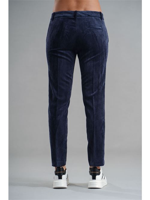 Pantalone in velluto elmas phil | 011121BLU